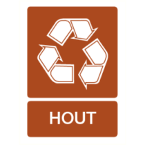 Recycling hout