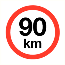90 km