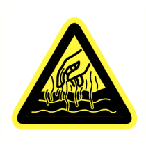 Gevaar voor hete vloeistoffen