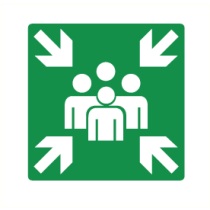 Pictogram Verzamelplaats