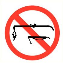 Pictogram Branden/lassen verboden