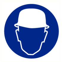 Veiligheidshelm verplicht