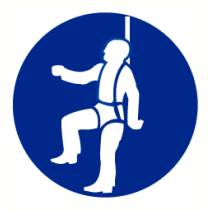 Veiligheidsharnas verplicht