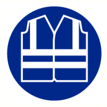 Veiligheidsvest verplicht