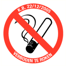 Verboden te roken KB 2005