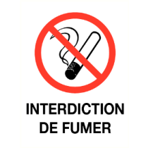 Interdiction de Fumer