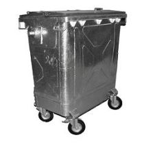Staalverzinkte rolcontainer 770 liter