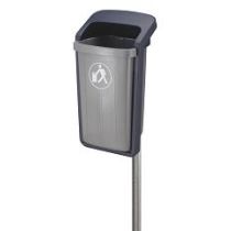 Kunststof buitenafvalbak 50 liter