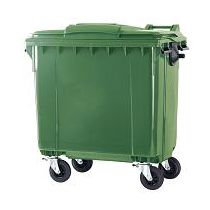 Container 770 liter vlakke deksel