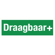 Pictogram Draagbaar+