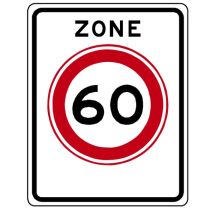 Verkeersbord A01(60)zb