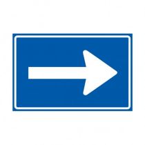 Verkeersbord C04, Verplichte rijrichting