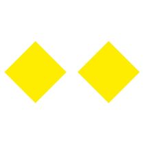 Scheepvaartbord D.1a / Aanbevolen doorvaartopening, doorvaart uit tegengestelde richting toegestaan