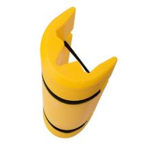 Kunststof kolombeschermer 60 - 85 mm met klittenband sluiting