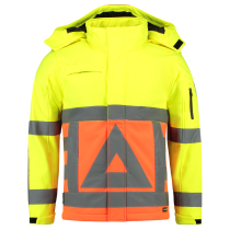 Softshell Verkeersregelaarjas Fluor Oranje-Geel