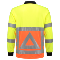 Verkeersregelaars poloshirt met lange mouw