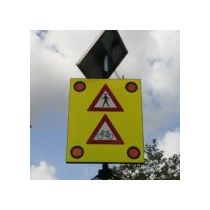 Solar LED attentiebord J23 en J24