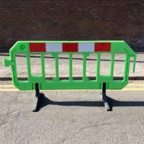 Afzethek kunststof HDPE 200 x 100 cm, kleur groen