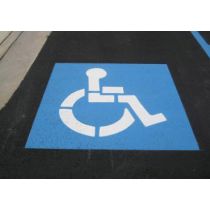 Wegenverf één component blauw