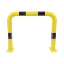 Beschermbeugel staal ø 76 mm geel coated 35 x 100 cm (h x br)