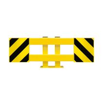 Black Bull stapelrek beschermer (model A), 900/1300 x 465 x 160 mm, zwart/geel
