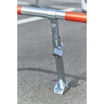 Parkeerbeugel met los hangslot, economy model parkeerbeugel met 3 steunen