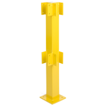 Leuning hoekstaander voor buiten, lengte 100 cm