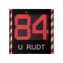 I-Safe 1 – Display snelheid en pictogram