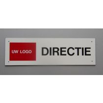 Parkeerbord Logo + Directie