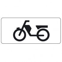 Onderbord OB03, geldt alleen voor bromfietsers