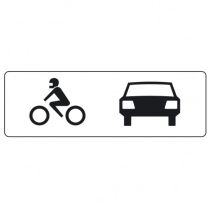 Onderbord OB07, geldt alleen voor motoren en auto's