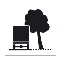 Onderbord OB17, laaghangende takken