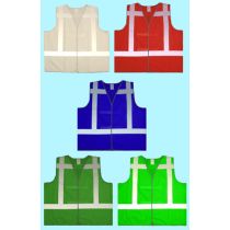 Gekleurde veiligheidsvesten