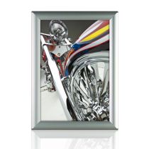 Kliklijst A4 profiel 25 mm met standaard