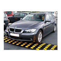 Verkeersdrempel Safety Rider geel