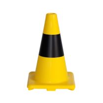 Afzetkegel 30 cm geel 1 niet reflecterende zwarte band
