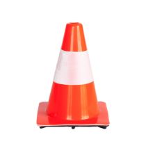Afzetkegel 30 cm oranje met 1 reflecterende band