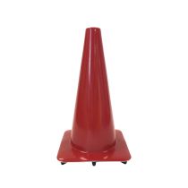 Afzetkegel 50 cm rood soepel pvc