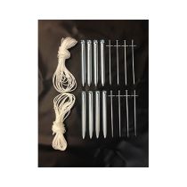 Haringen en scheerlijnenset voor lasparasol