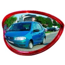 Groothoekspiegel ovaal ø 80 cm