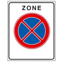 Verkeersbord E02zb, Verbod stil te staan, begin zone